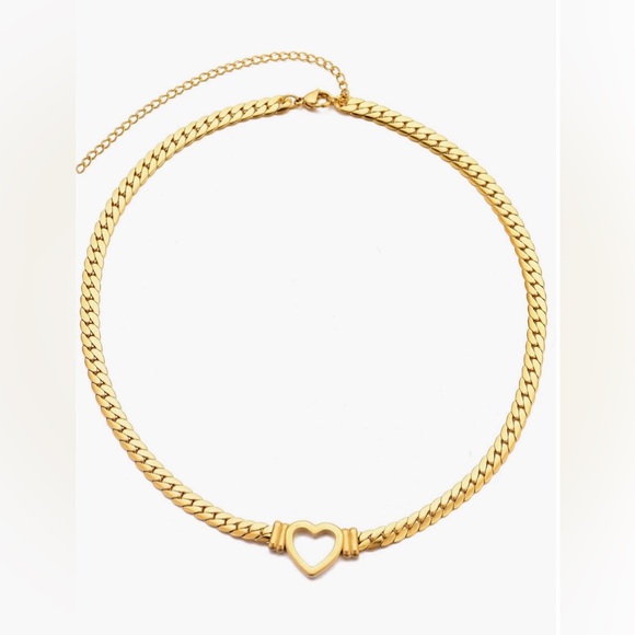 14k Gold Plated/Stainless Steel Non-tarnish and Waterproof Necklace 20 in - Picture 2 of 4